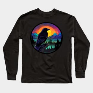 Aurora Raven Long Sleeve T-Shirt